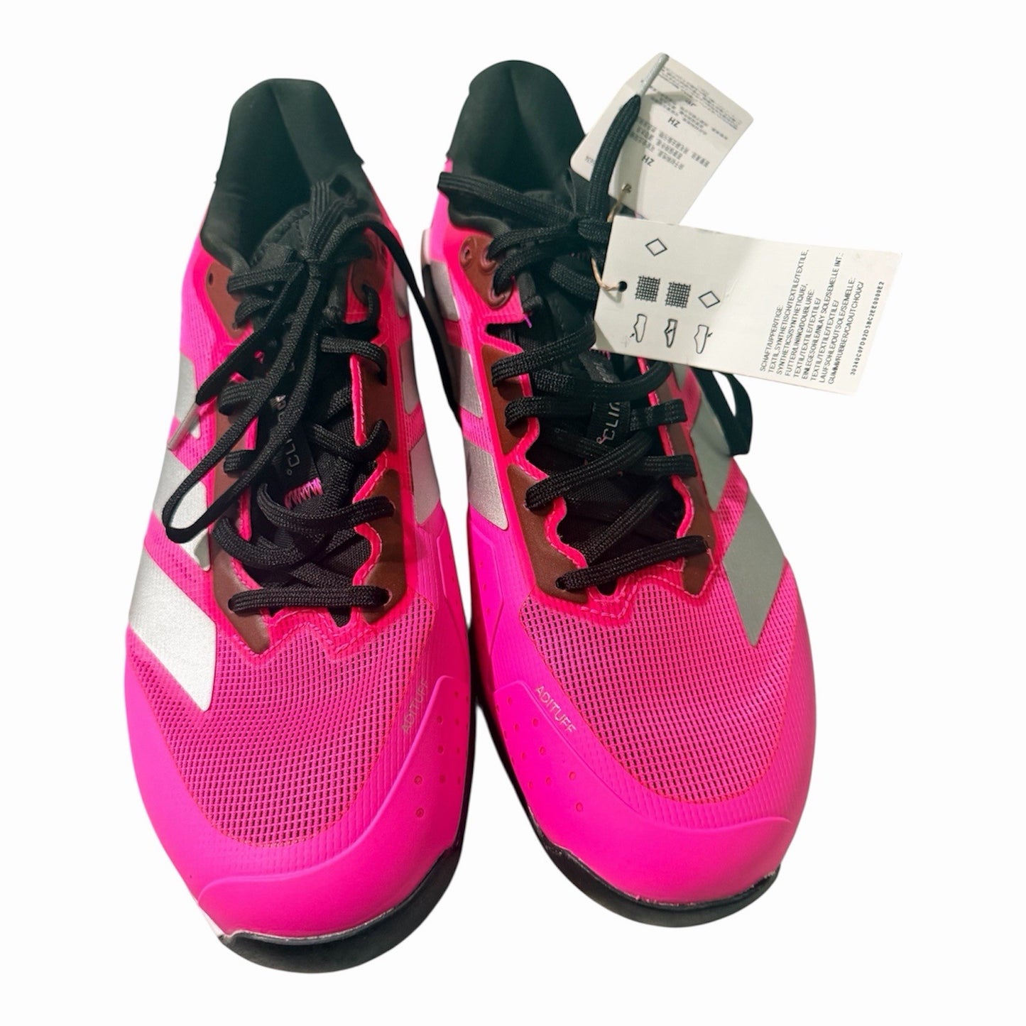 Adidas Adizero Ubersonic Rosa/Negro Talla 11.5 US – Sin Caja – Excelente Estado